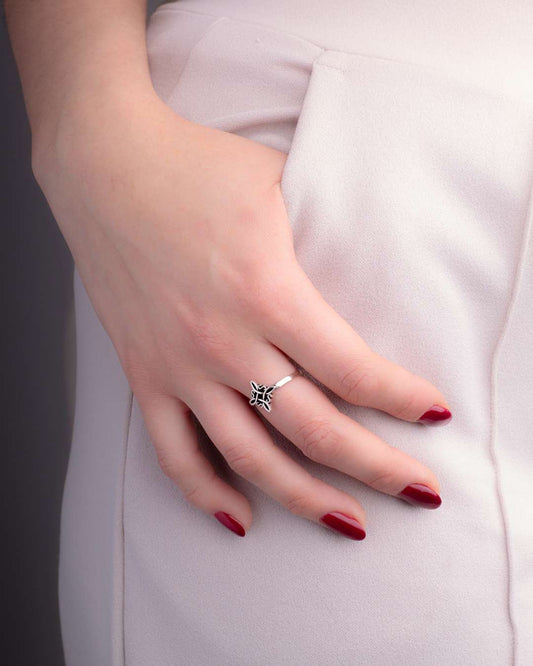 Anillo Plata Nudo Helina