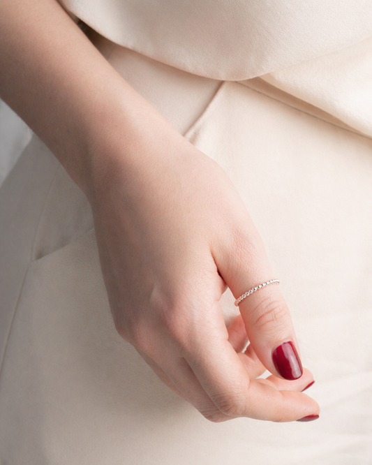 Anillo Plata Antiestrés Lola
