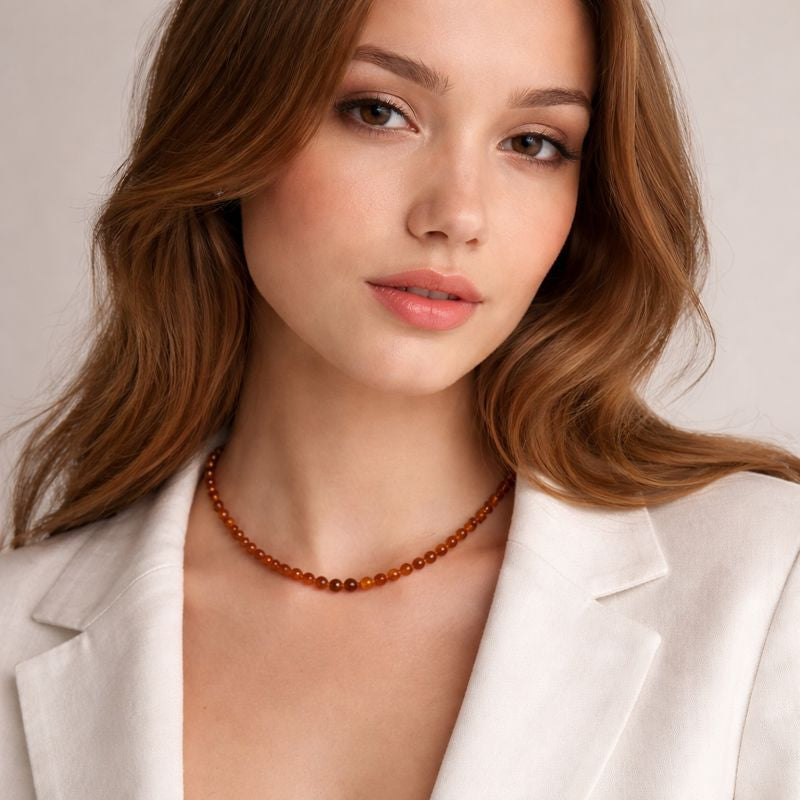 Collar de Ámbar Adulto 45cm