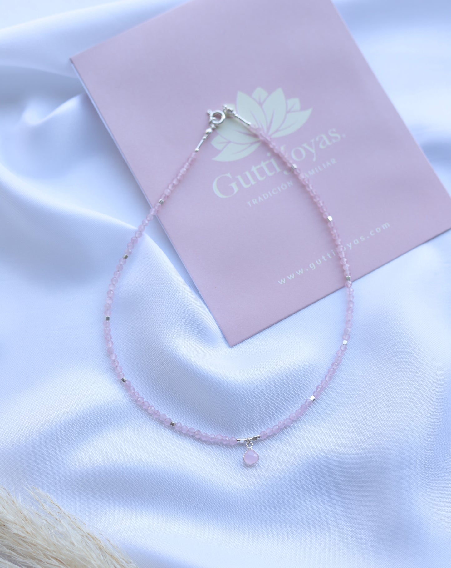 Choker Lisboa | Cuarzo Rosa