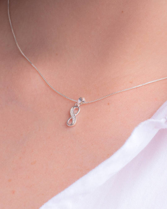 Collar Plata Infinite