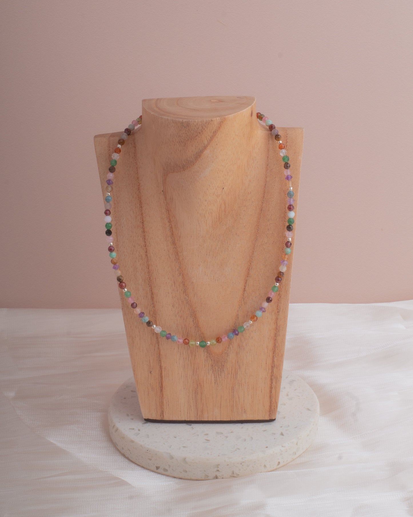 Choker Praga 2mm | Mix Piedras