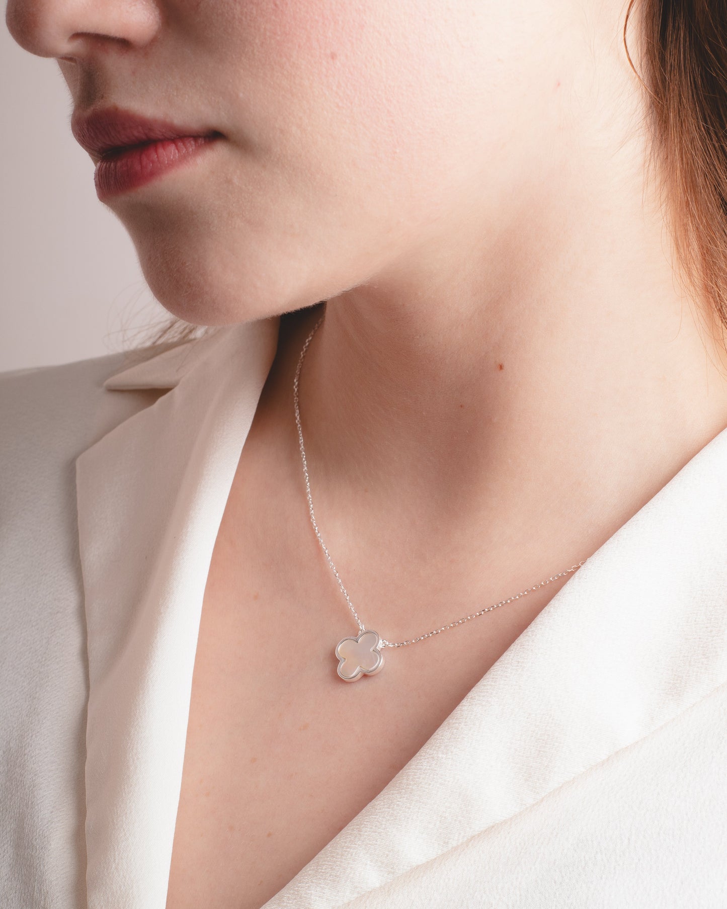 Collar Plata Grau | Nácar