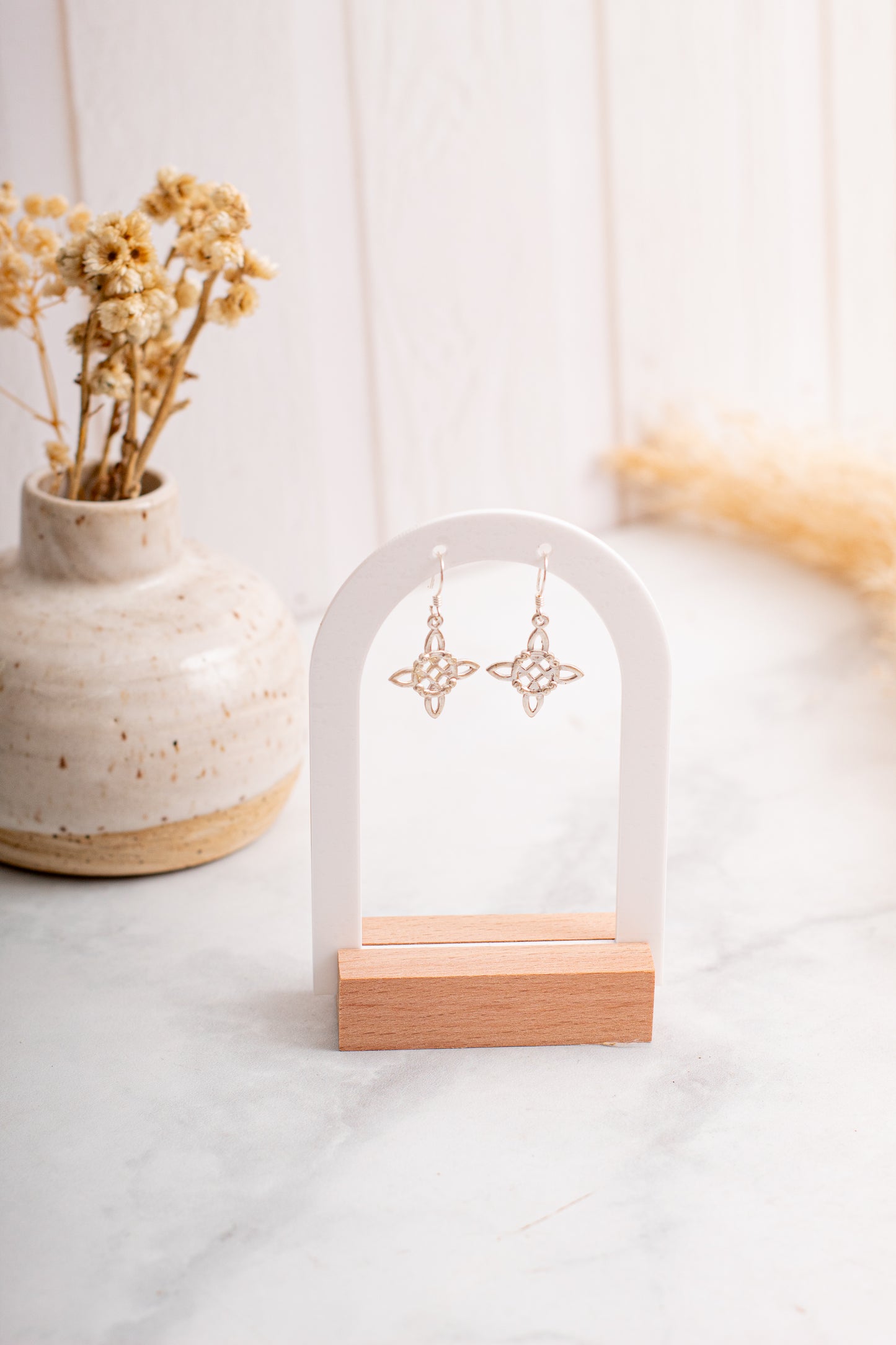 Aros Plata Nudo Kelly