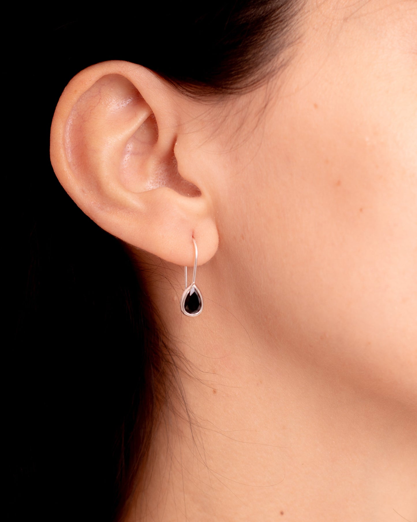 Aros Plata Gotie | Black