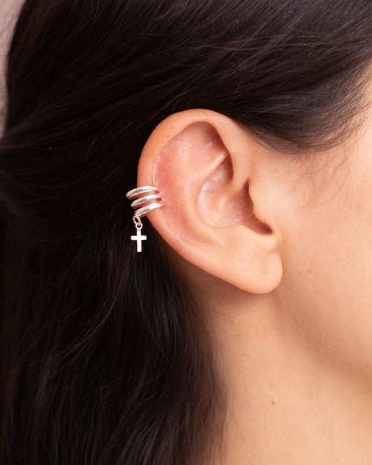 Aro Plata Cuff | Roma