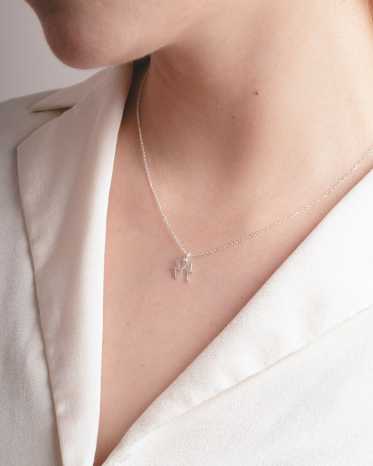 Collar Plata Acuario | Colección Constelaciones