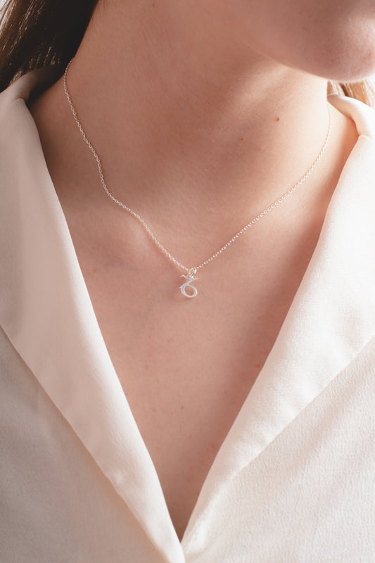 Collar Plata Capricornio | Colección Constelaciones