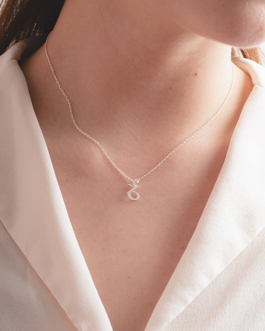Collar Plata Capricornio | Colección Constelaciones