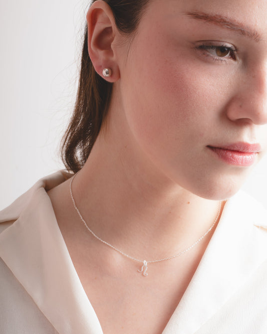 Collar Plata Leo | Colección Constelaciones