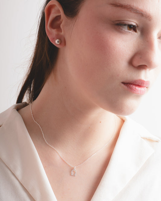 Collar Plata Libra | Colección Constelaciones
