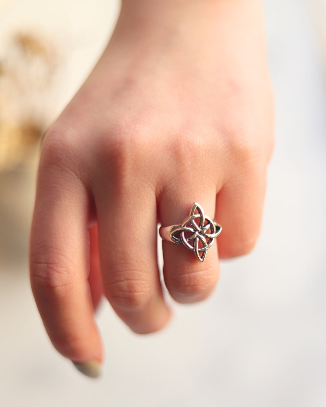 Anillo Plata Nudo Micaela
