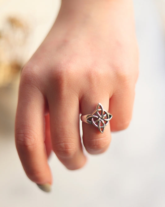 Anillo Plata Nudo Micaela
