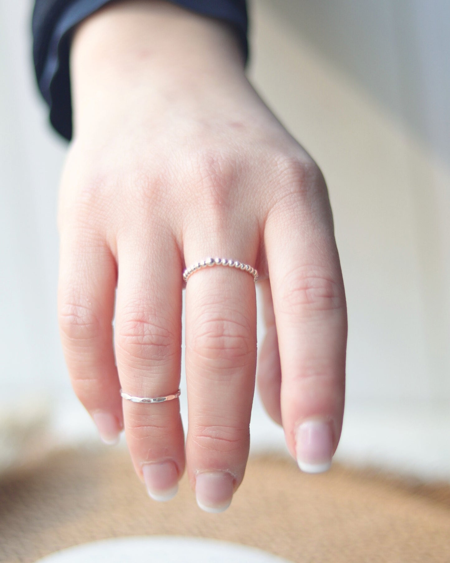 Anillo Plata antiestrés Lady