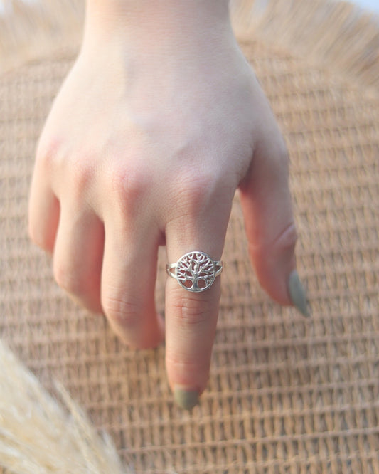 Anillo Plata Arbolito