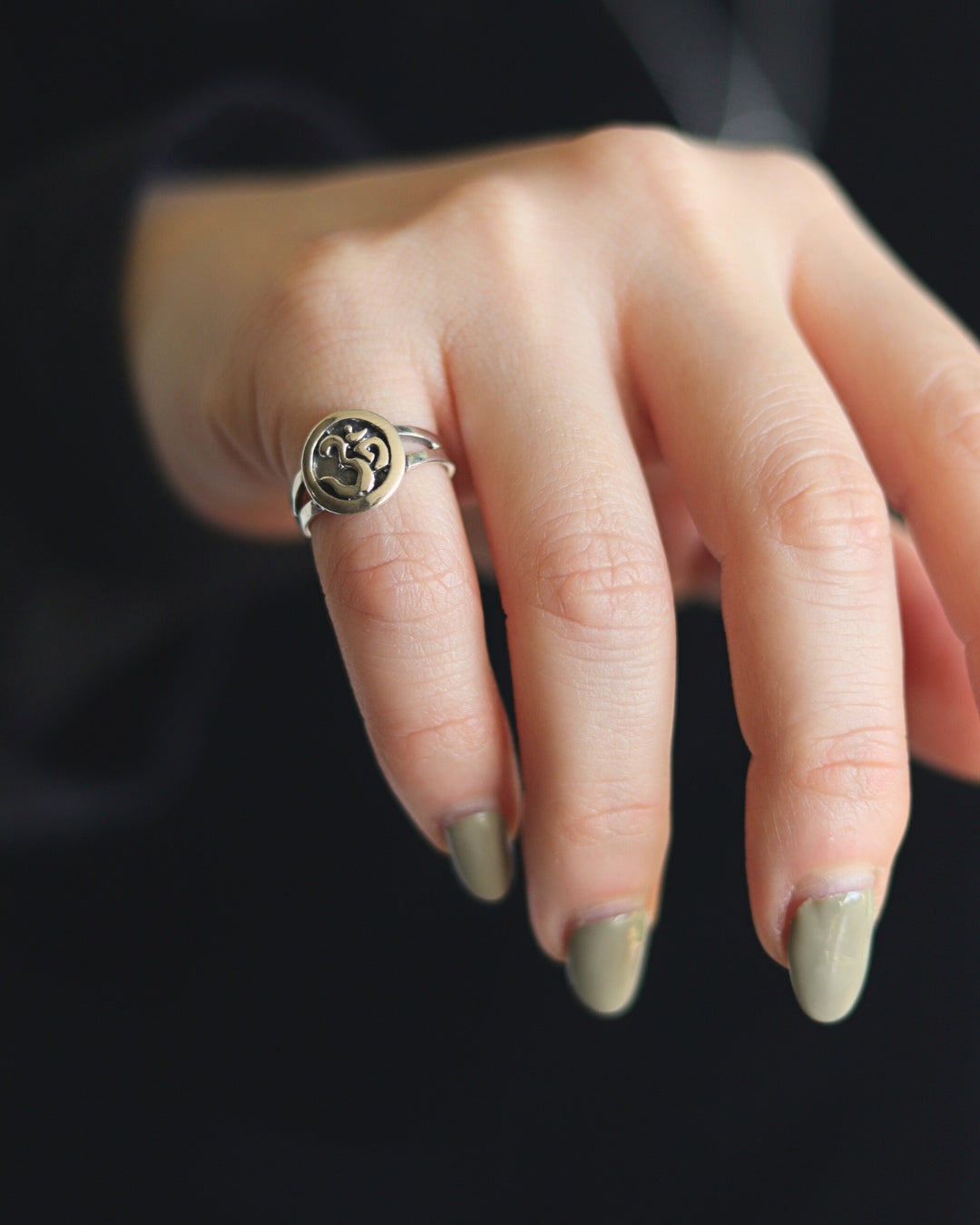 Anillo plata OM