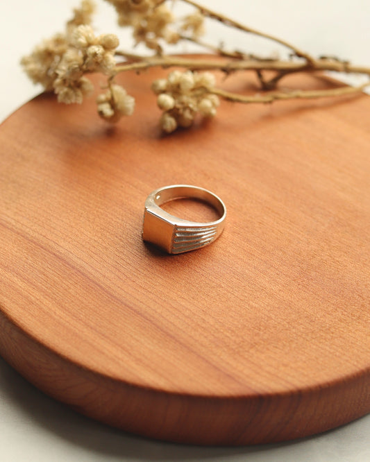 Anillo Plata Sello Zazá