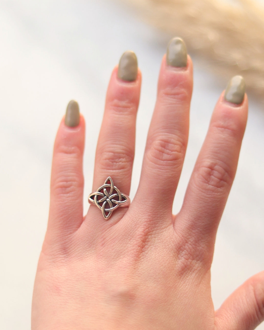 Anillo Plata Nudo Micaela