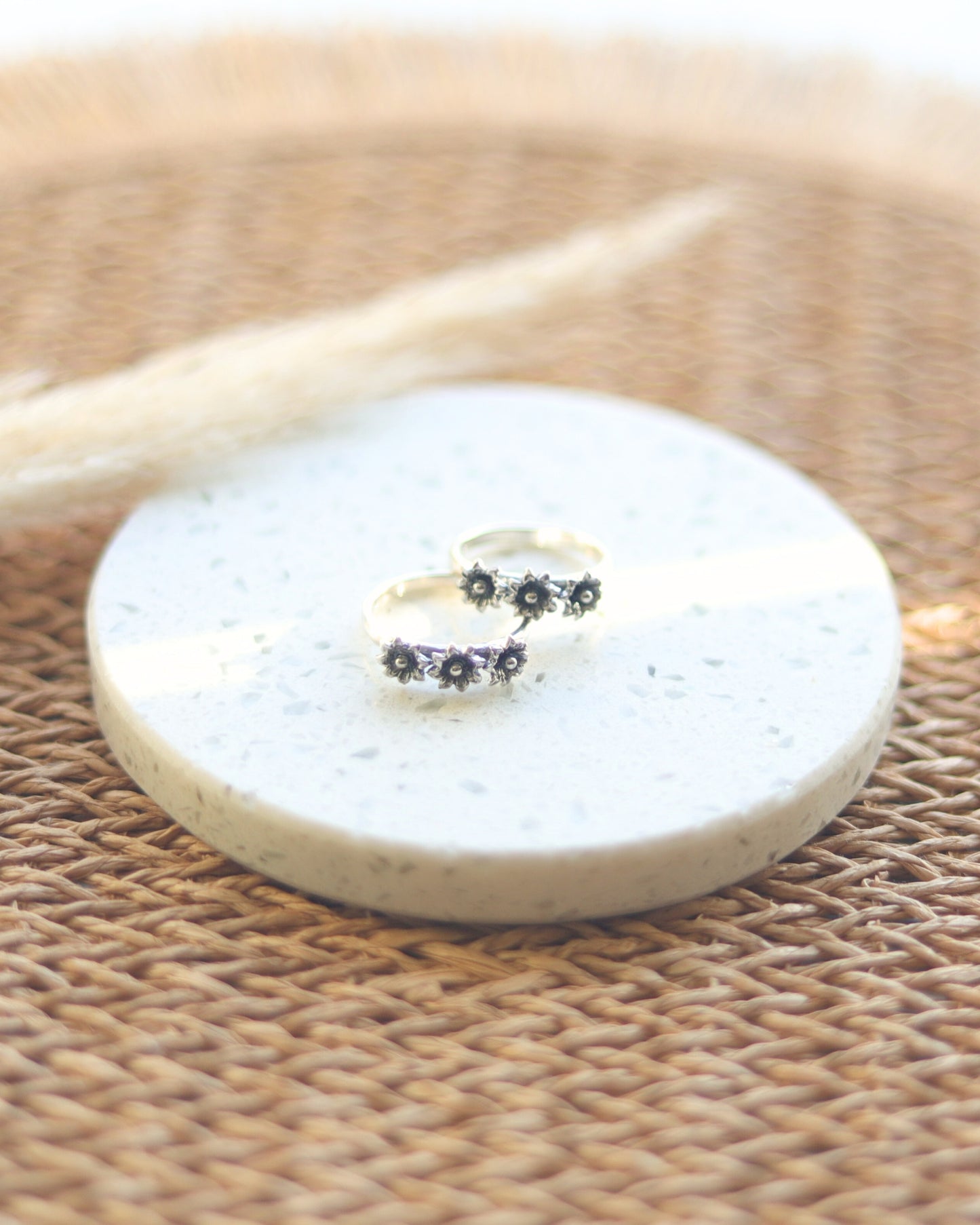 Anillo Plata Fleurs