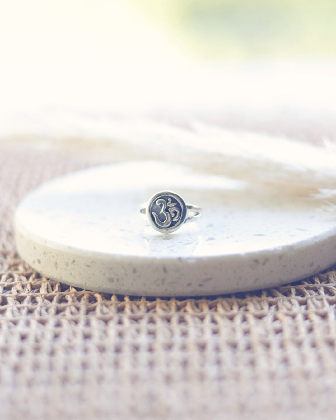 Anillo plata OM
