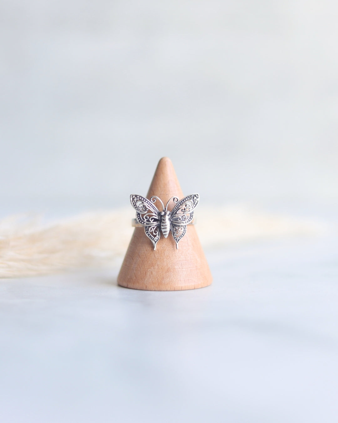 Anillo Plata Butterfly