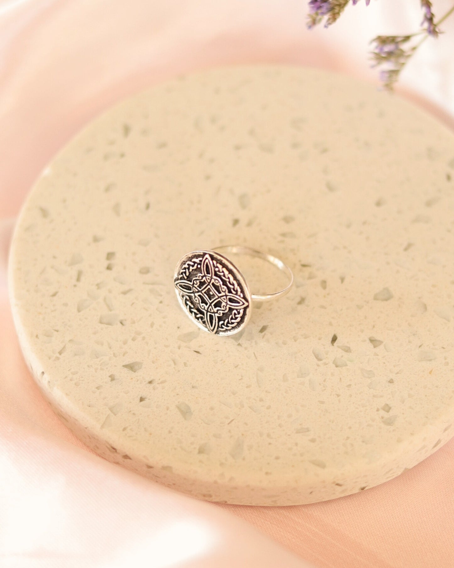 Anillo Plata Nudo de Bruja Meli