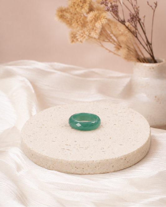Anillo Stone | Jade