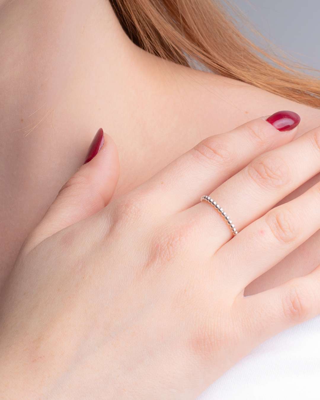 Anillo Plata Antiestrés Lola