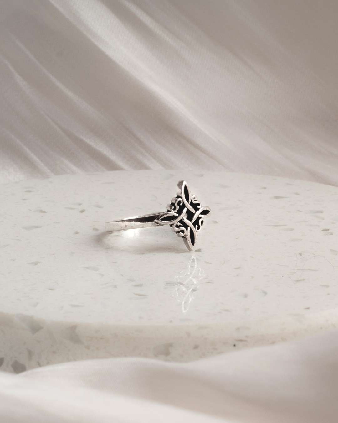 Anillo Plata Nudo Helina