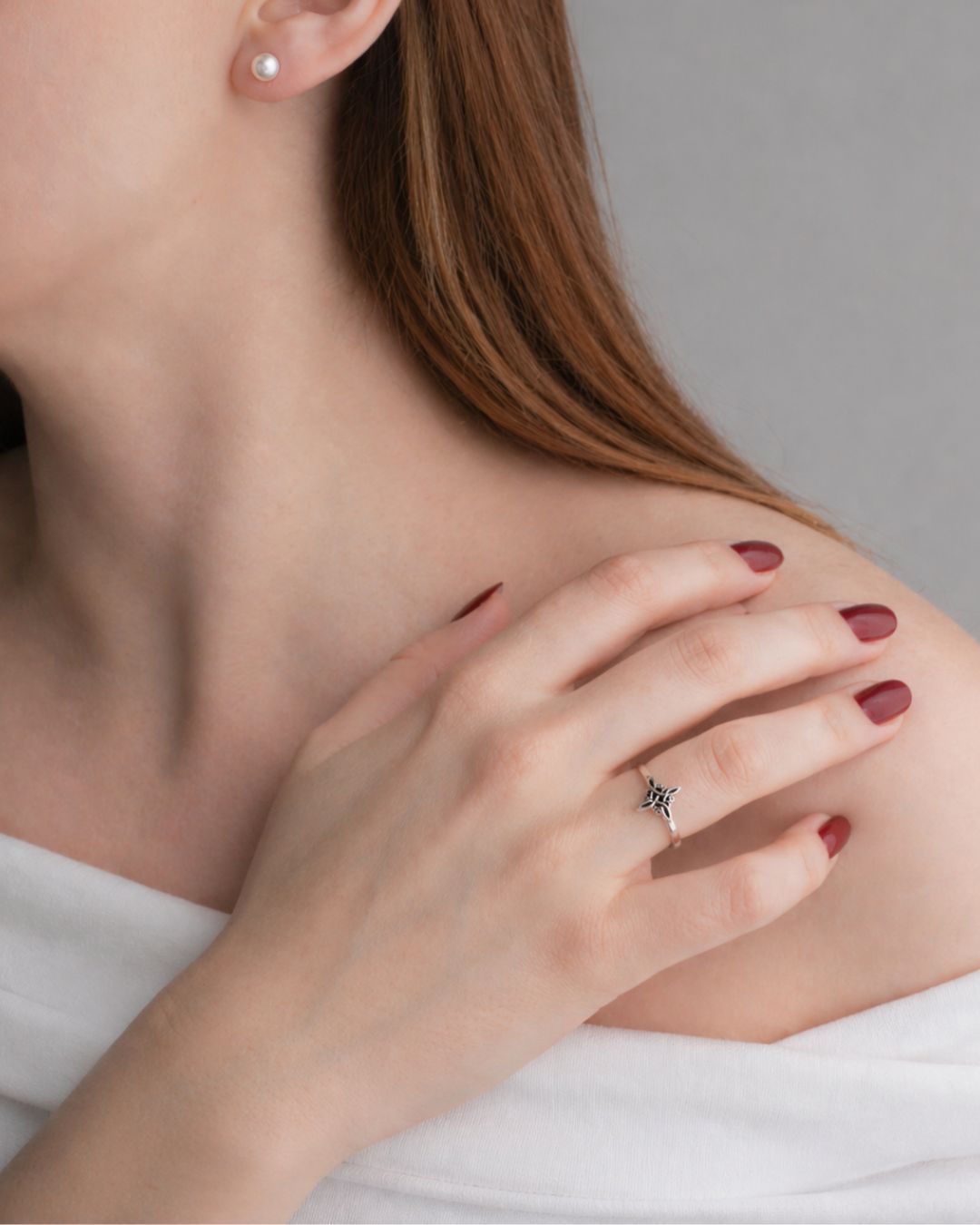 Anillo Plata Nudo Helina
