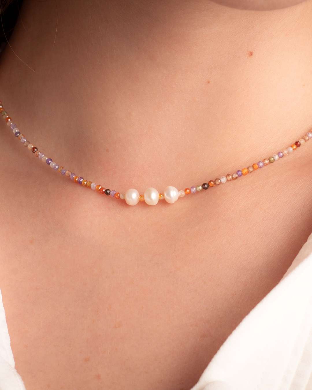 Choker Plata Paris