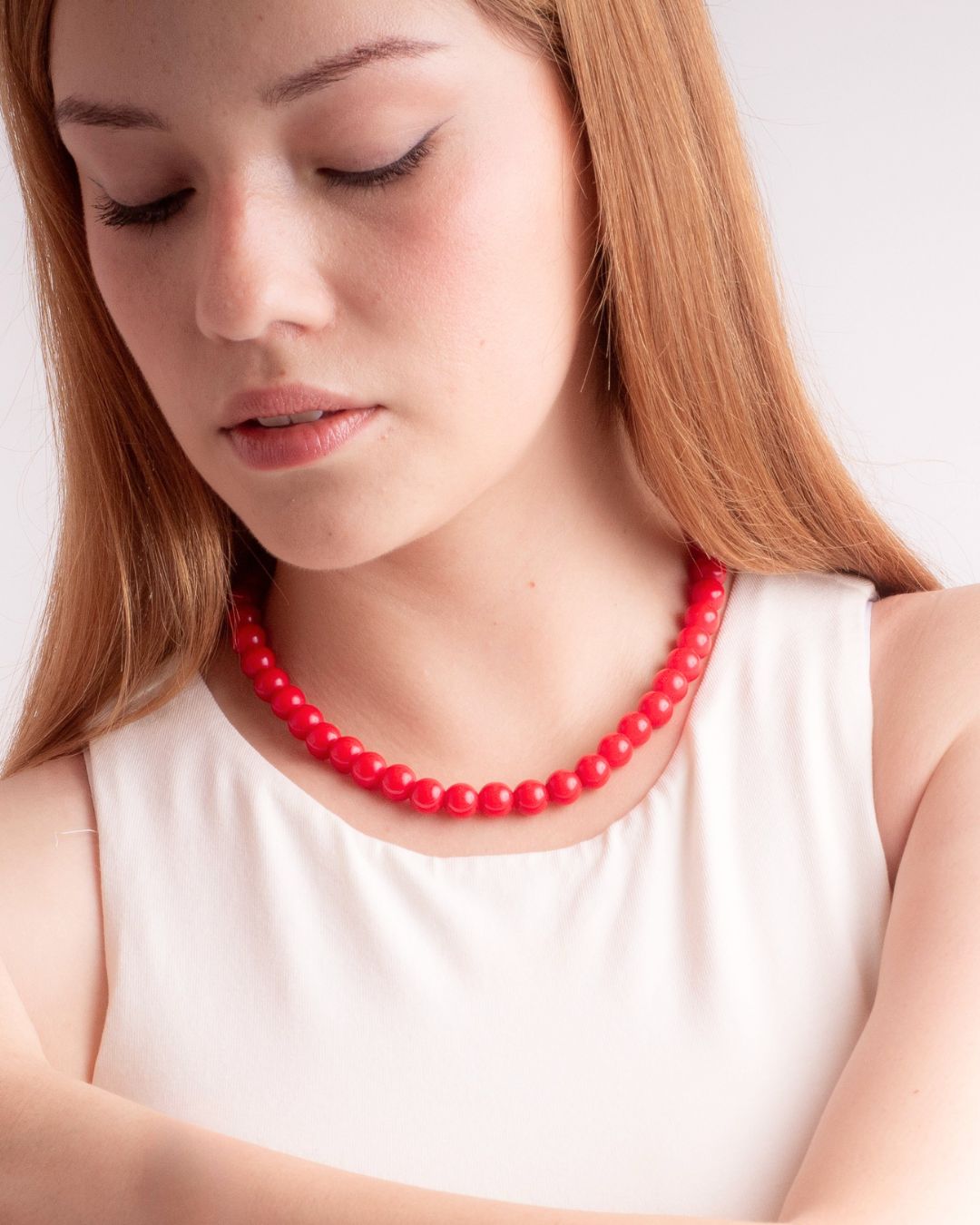 Collar Mallorca | Jade Rojo