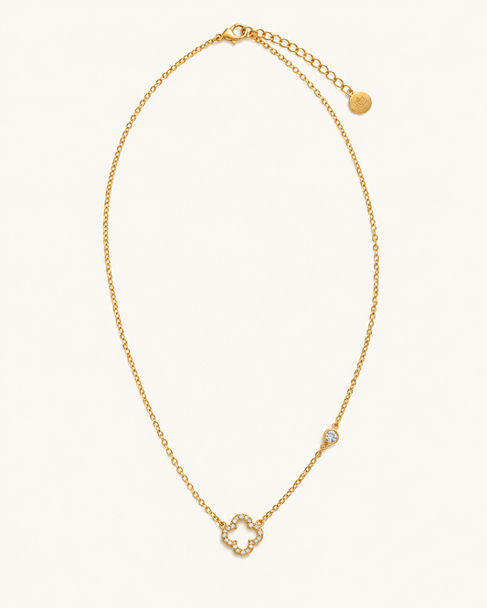Collar Acero Clover