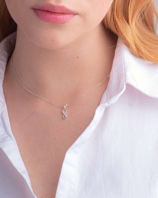 Collar Plata Infinite