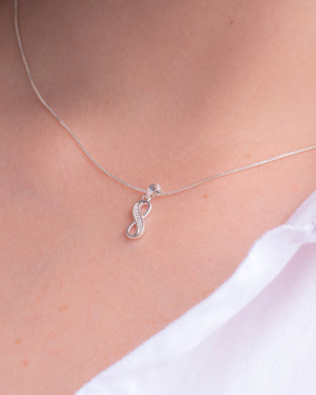 Collar Plata Infinite