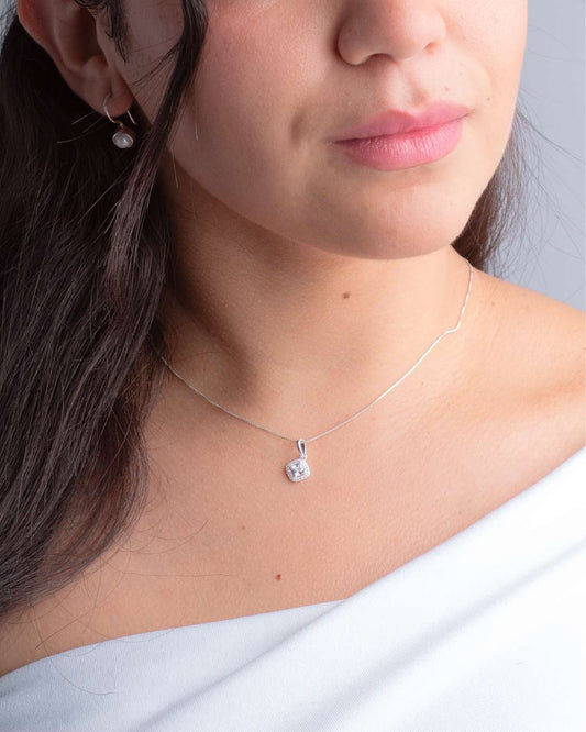 Collar Plata Mujer