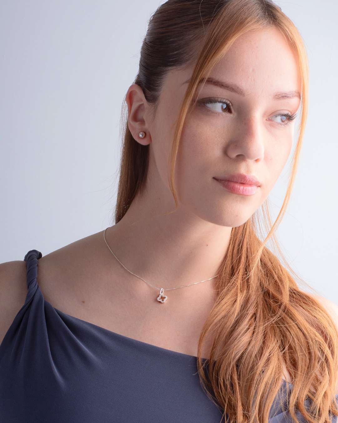 Collar Plata Alhambra Circonitas