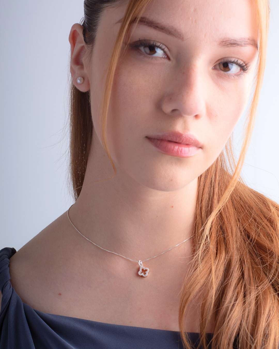 Collar Plata Alhambra Circonitas