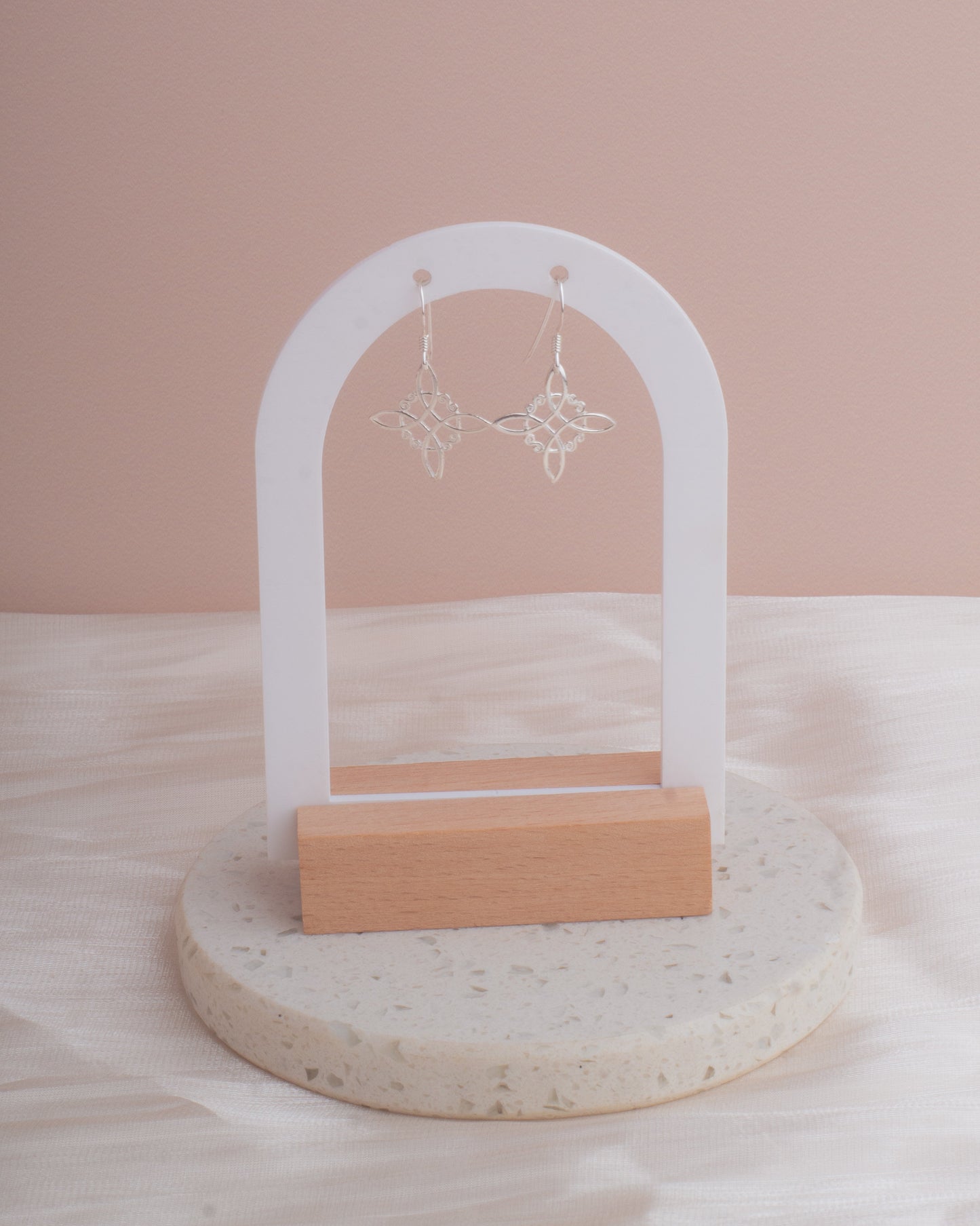 Aros Plata Nudo Astrid