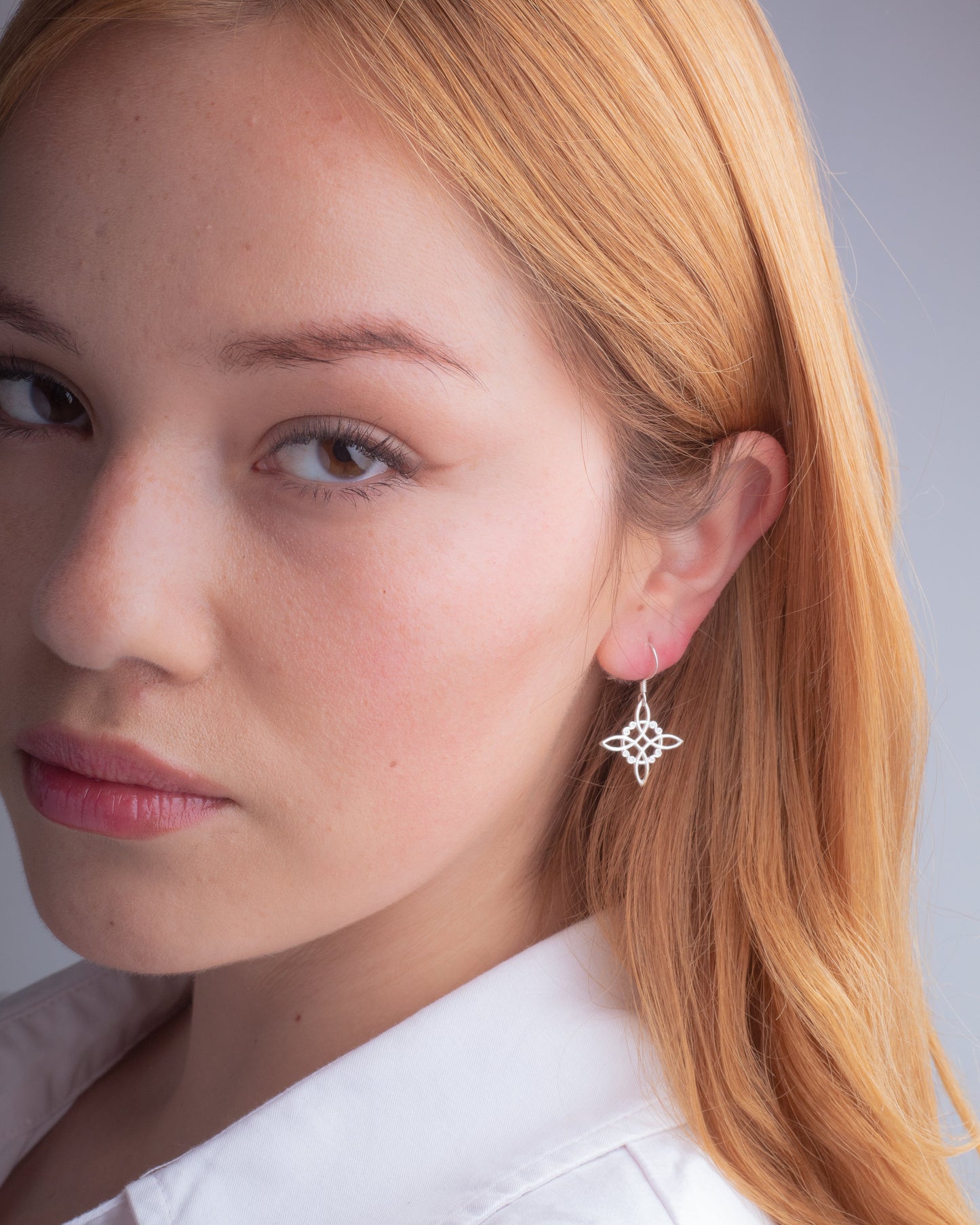 Aros Plata Nudo Astrid