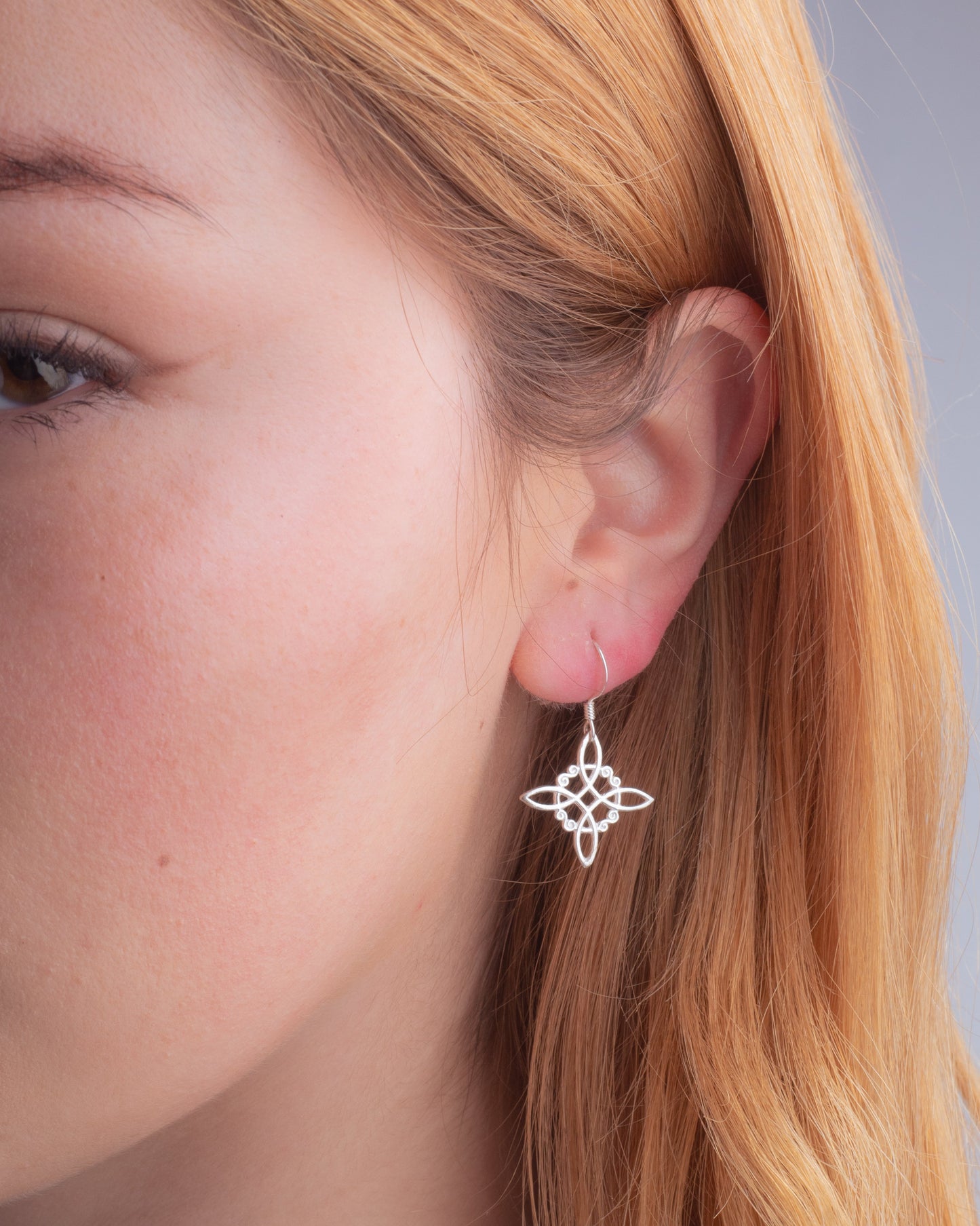 Aros Plata Nudo Astrid