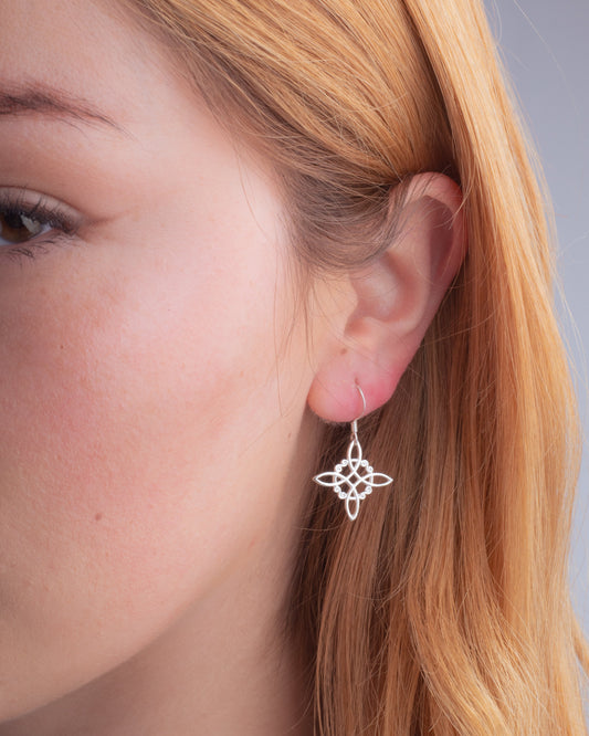 Aros Plata Nudo Astrid