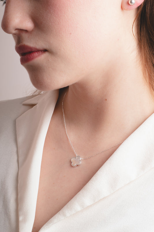 Collar Plata Grau | Nácar