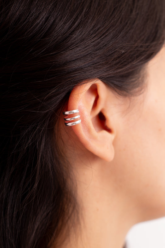 Aro Plata Cuff | Leila