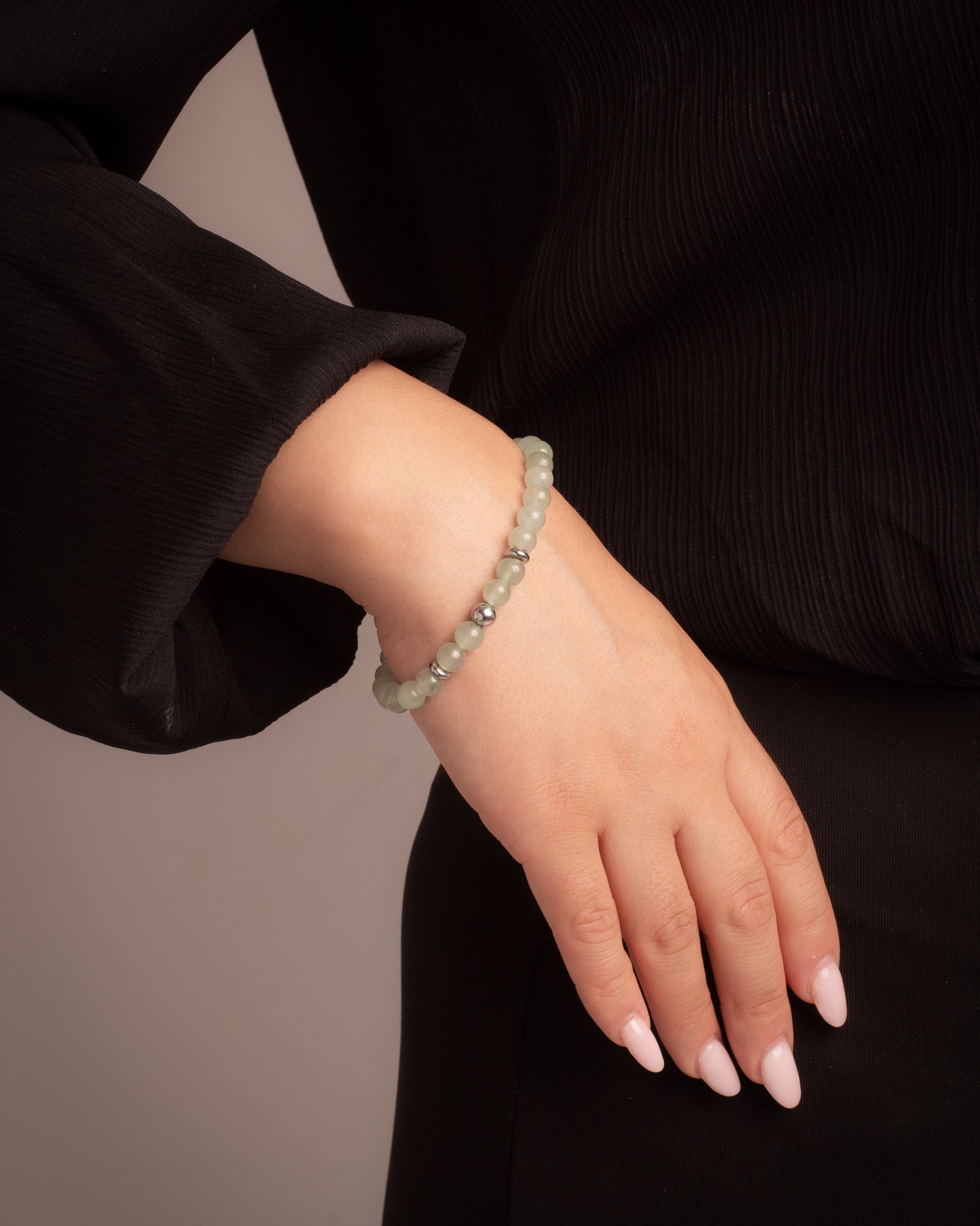 Pulsera Alba 6mm | Jade