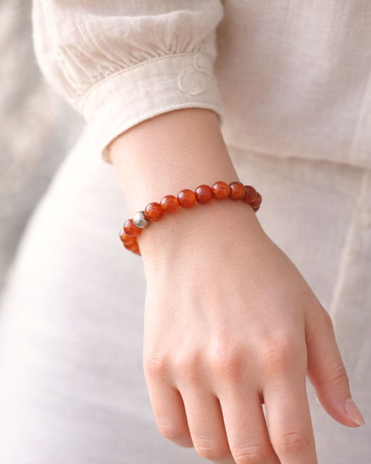 Pulsera Lucy | Cornalina