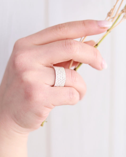 Anillo Amapola | Plata 950