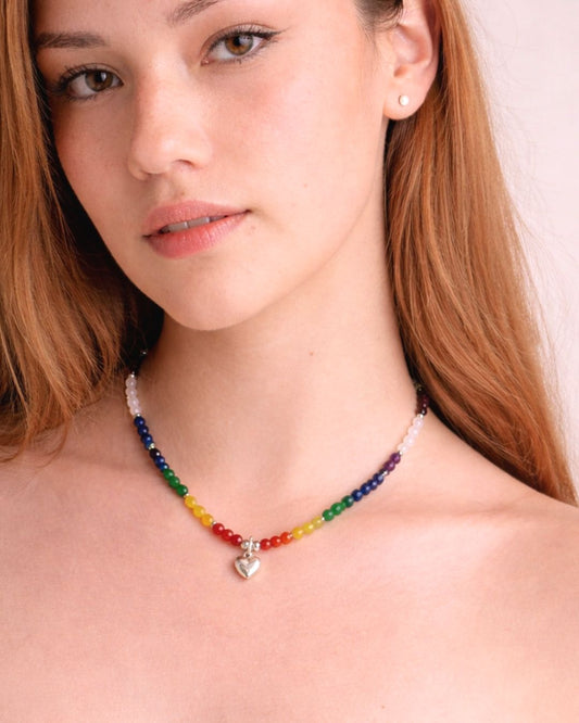 Collar Mykonos 7 Chakras | Corazón