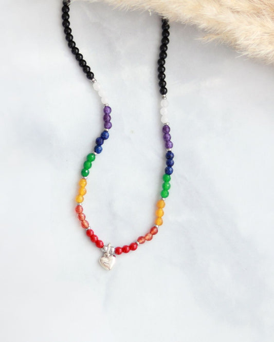 Collar Mykonos 7 Chakras | Corazón