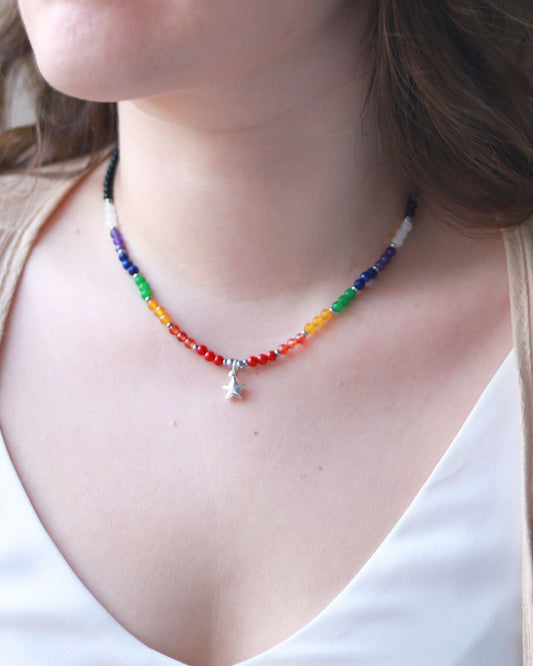 Collar Piedras 7 chakras | Mykonos